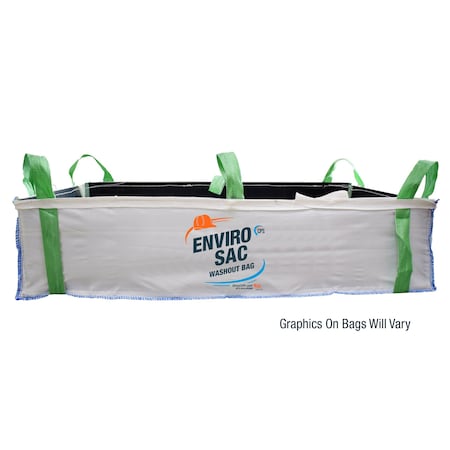 Concrete Pump Supply Self Standing XL Pump Bag Lined, 72'', 1830mm x 42'', 1066mm x 16''/406mm BAG_PU_OT